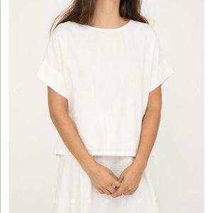 Elizabeth Suzann Georgia Tee in Linen